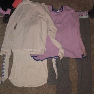 ivivva winter kit ❄️❄️❄️ two pants, two tops (: